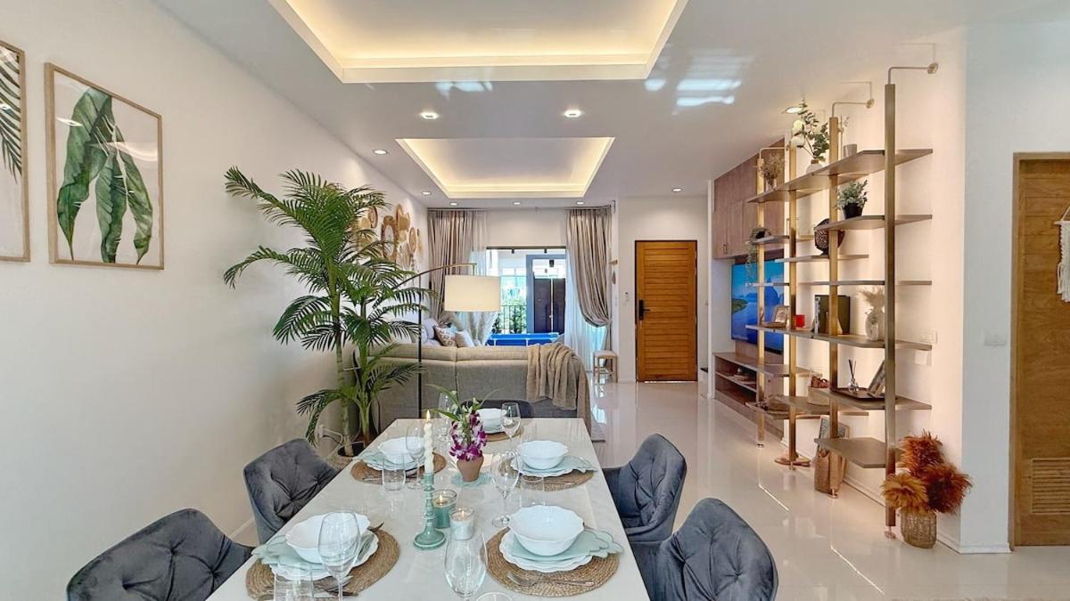 Cozy Family Townhouse Villa Chalong Luaran gambar